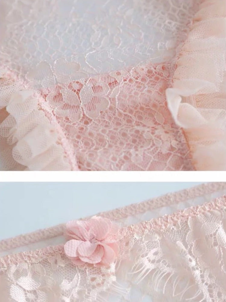 Pink Lace Details